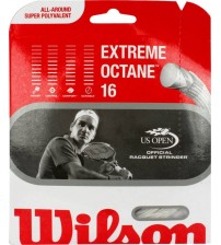 Wilson Extreme Octane 16 1.30 mm Tennis String - 12.2 m  (Black)
