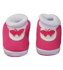 Neska Moda Easy Wear Booties  (Toe to Heel Length - 12 cm Pink)
