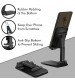 Battery Guru Folding Desktop Phone Stand (Black)