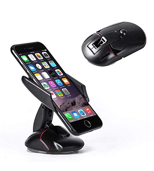 Renyke Car Vehicle Mobile Phone GPS Dashboard Holder Mount Stand Mouse Shape