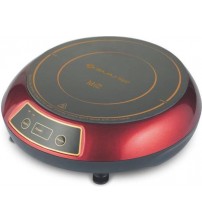 Bajaj Majesty Mini Induction Cooktop  (Red, Push Button)