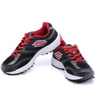 Lotto Zenith V W Running Shoes  (Black, Red)