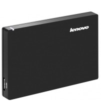 Lenovo Slim 1 TB Wired External Hard Disk Drive  (Black)