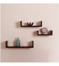 Decorhand Wooden Wall Shelf  (Number of Shelves - 1)